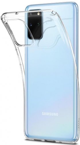 Чохол-накладка Spigen для Samsung Galaxy S20 Plus - Liquid Crystal Crystal Clear