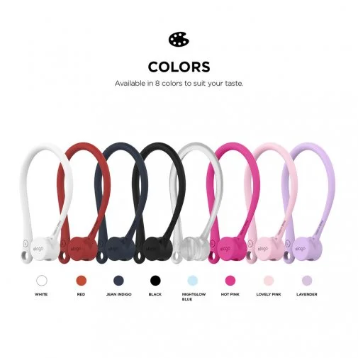 Фото: Тримач Elago Earhook for Apple Airpods Red (EAP-HOOKS-RD) № 5 | KTC