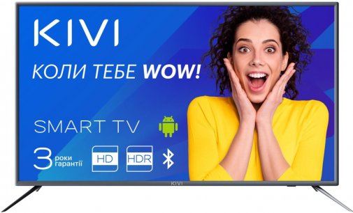 Телевізор LED Kivi 32H600GU (Android TV, Wi-Fi, 1366x768)