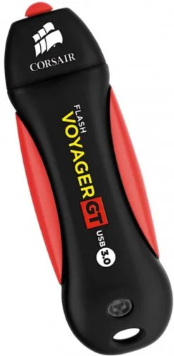 Фото: Флешка USB Corsair Voyager GT 128GB Black/Red (CMFVYGT3C-128GB) № 6 | KTC