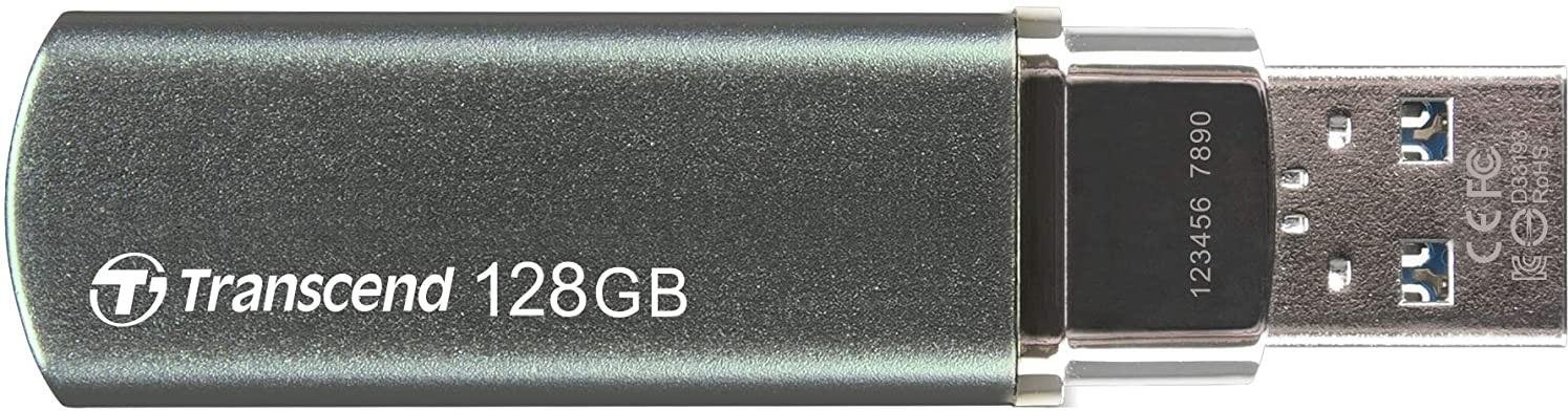 Флешка USB Transcend JetFlash 910 128GB TS128GJF910 Green