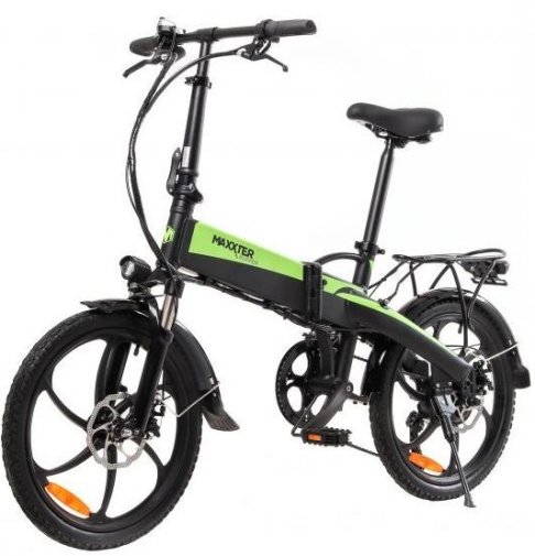 Електровелосипед Maxxter Ruffer Black/Green (RUFFER Black-Green)