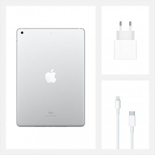 Планшет Apple iPad 2020 Wi-Fi 32GB Silver (MYLA2)