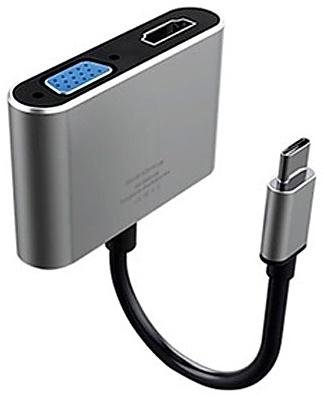 Адаптер WIWU Apollo USB-C Hub A20VH Lite Grey