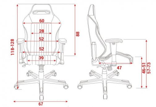 Крісло DXRACER Drifting OH/DF02/N Black