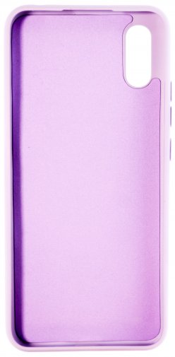 Чохол Device for Xiaomi Redmi 9A - Original Silicone Case HQ Light Violet 