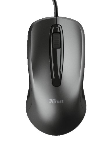 Мишка, Trust Carve USB Mouse, Black (23733)