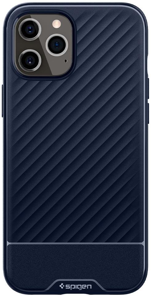 Чохол Spigen for iPhone 12 Pro Max - Core Armor Navy Blue (ACS01472)