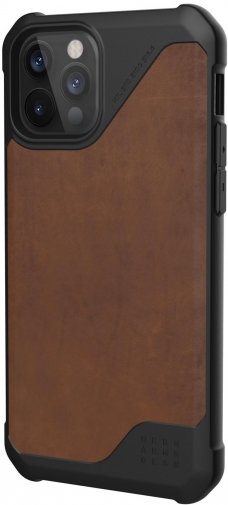 Чохол UAG for Apple iPhone 12/12 Pro - Metropolis LT Leather Brown (11235O118380)