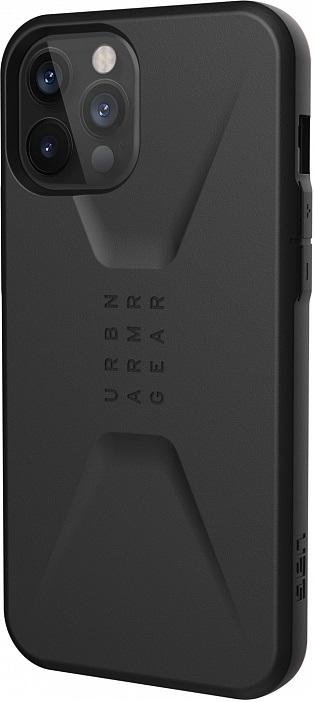 Чохол UAG Apple iPhone 12 Pro Max - Civilian Black (11236D114040)