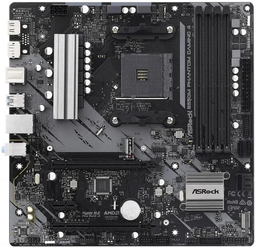 Фото: Материнська плата AsRock B550M Phantom Gaming 4 № 6 | KTC