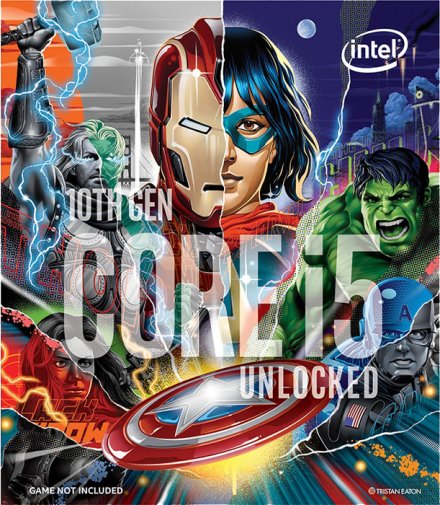 Процесор Intel Core i5-10600K (BX8070110600KA) Marvel Avengers Limited Edit Box
