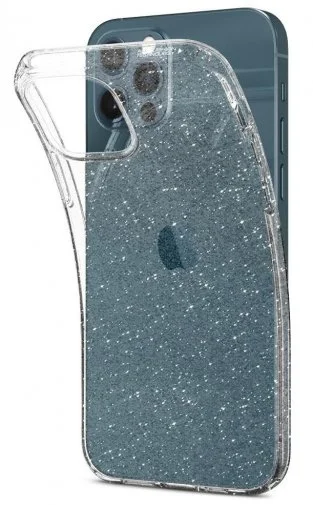 Фото: Чохол Spigen for iPhone 12/12 Pro - Liquid Crystal Glitter Chrystal Quartz (ACS01698) № 9 | KTC