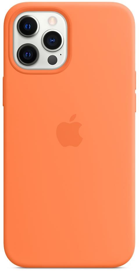 Чохол Apple for iPhone 12 Pro Max - Silicone Case with MagSafe Kumquat (MHL83)