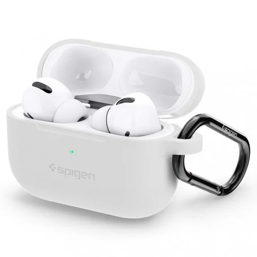 Фото: Чохол Spigen for Apple Airpods Pro - Silicone Fit White (ASD00534) № 5 | KTC