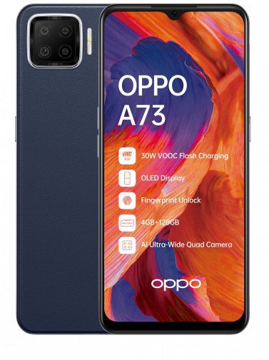 Смартфон OPPO A73 4/128GB Navy Blue