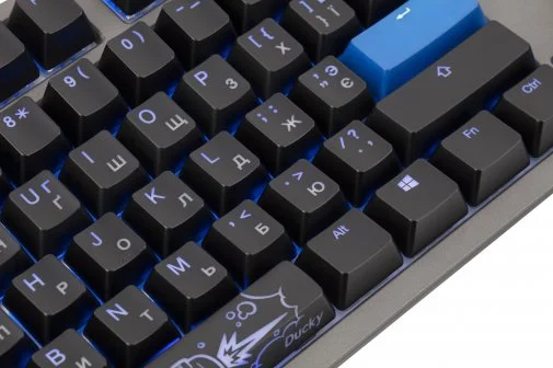 Фото: Клавіатура Ducky Shine 7 Cherry Blue Gray/Black (DKSH1808ST-CURALAHT1) № 16 | KTC