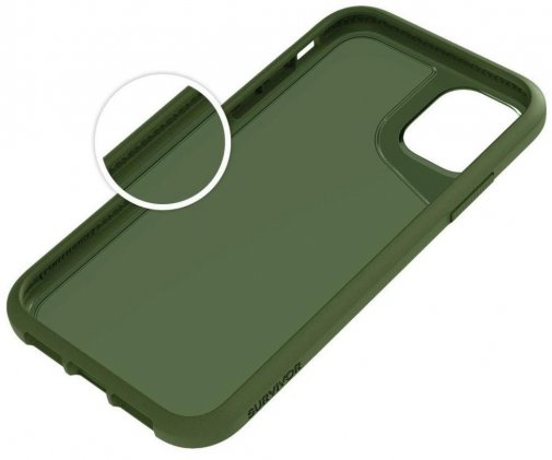 Чохол-накладка Griffin для Apple iPhone 11 - Survivor Strong, Bronze Green
