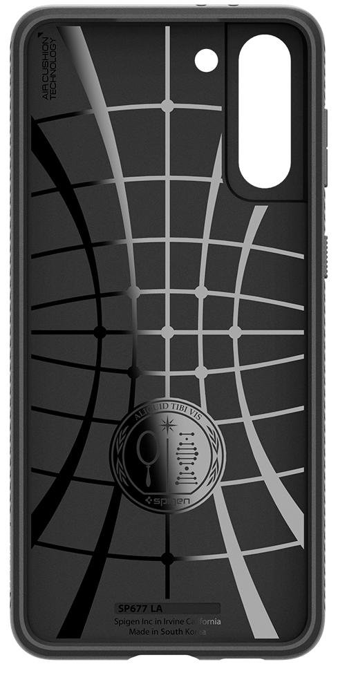 Чохол-накладка Spigen для Samsung Galaxy S21 Plus - Liquid Air, Black