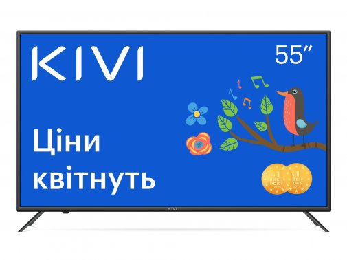 Телевізор LED Kivi 55U710KB (Smart TV, Wi-Fi, 3840x2160)
