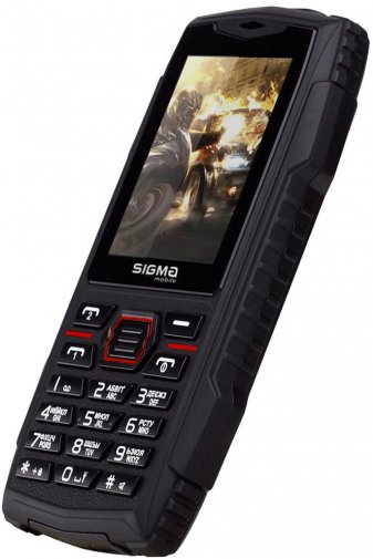 Мобільний телефон SIGMA X-treme AZ68 Black/Red