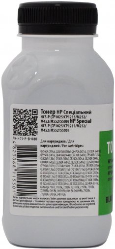 Тонер PATRON for HCS-P HP CLJ CP1025/CP1215/M252/M452/M552/5500 80g Black (T-PN-HCS-P-B-080)