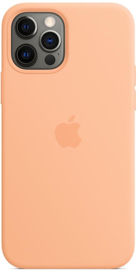 Чохол Apple for iPhone 12/12 Pro - Silicone Case with MagSafe Cantaloupe (MK023)