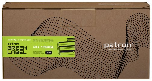 Сумісний картридж PATRON for HP 49A Green Label (CT-HP-Q5949A-PN-GL)