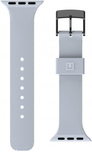  Ремінець UAG for Apple Watch 38/40mm - U Dot Silicone Soft Blue (19248K315151)