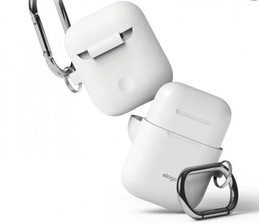 Фото: Чохол Elago for Airpods  - Silicone Hand Case White (EAPSC-HANG-WH) № 11 | KTC