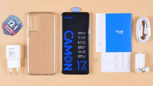 Фото: Смартфон TECNO Camon 17P CG7n 6/128GB Magnet Black (4895180766800) № 9 | KTC