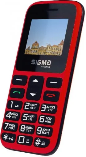 Фото: Мобільний телефон SIGMA Comfort 50 HIT Red № 6 | KTC