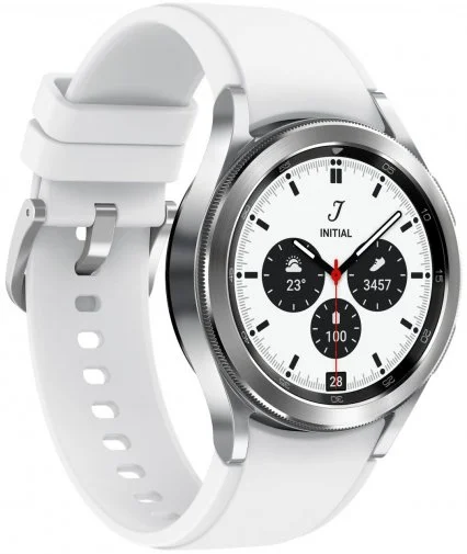 Фото: Смарт годинник Samsung Galaxy Watch 4 Classic small R880 42mm Silver (SM-R880NZSASEK) № 9 | KTC