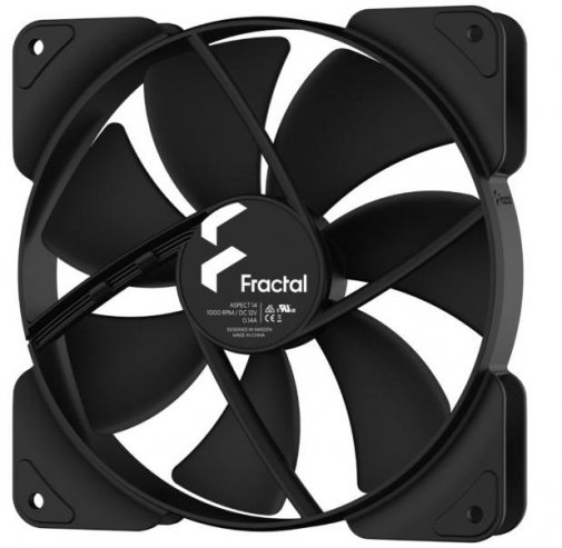 Вентилятор для корпуса FRACTAL DESIGN Aspect 14 Black (FD-F-AS1-1401)