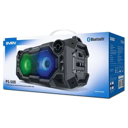 Фото: Акустика для вечірок Sven PS-500 Black (00410091) № 19 | KTC