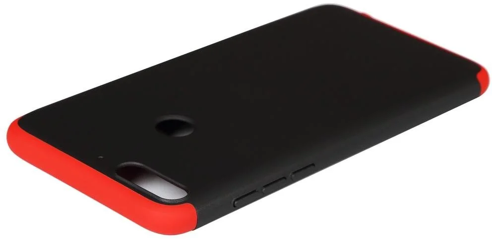 Фото: Чохол BeCover for Huawei Y7 Prime 2018 - Super-protect Series Black/Red (702249) № 8 | KTC