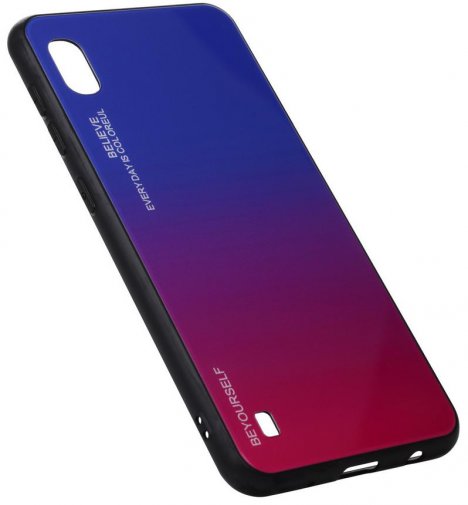 Чохол BeCover for Samsung M32/M30s M215/M307 - Gradient Glass Blue/Red (704567)