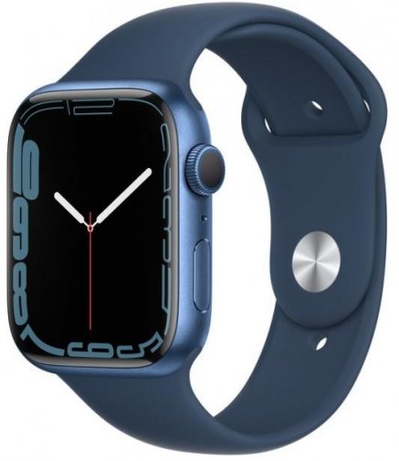 Смарт годинник Apple Watch Series 7 GPS - 45mm Blue Aluminum Case (MKN83)