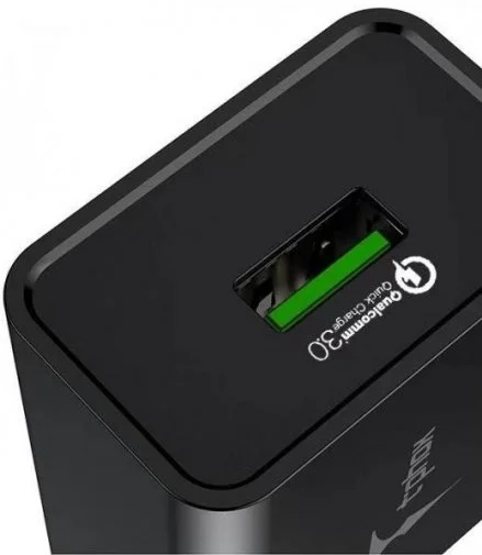 Фото: Зарядний пристрій T-PHOX Tempo QC3.0 18W Black № 6 | KTC