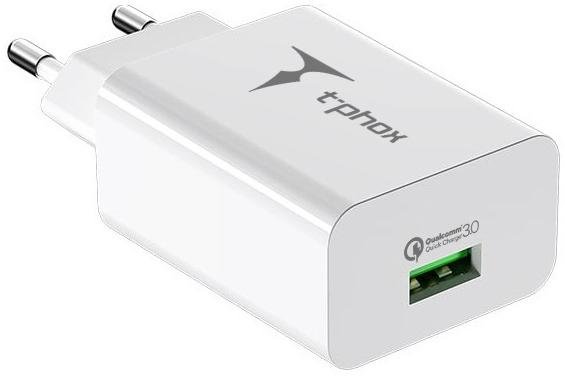 Зарядний пристрій T-PHOX Tempo QC3.0 18W White