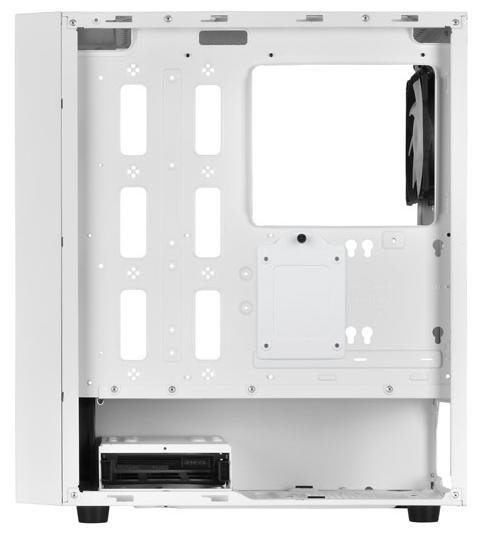 Корпус SILVER STONE FARA R1 Pro White with window (SST-FAR1W-PRO)