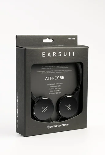 Фото: Навушники Audio-Technica ATH-ES55BK чорні № 5 | KTC