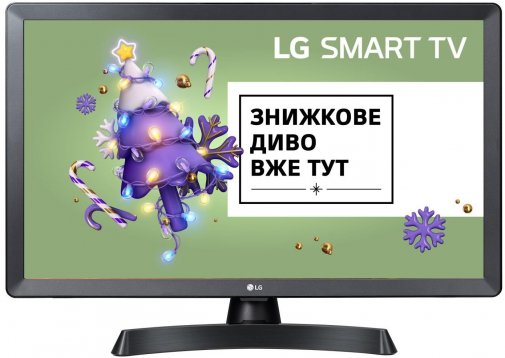 Телевізор LED LG 24TN510S-PZ (Smart TV, Wi-Fi, 1366x768)