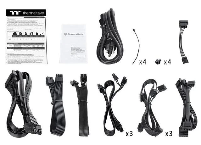Фото: Блок живлення Thermaltake Toughpower GF1 1000W (PS-TPD-1000FNFAGE-1) № 13 | KTC