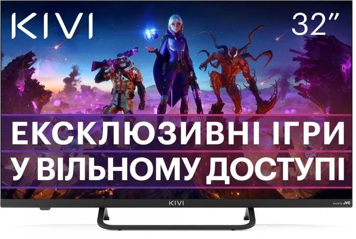 Телевізор LED Kivi 32F740LB (Android TV, Wi-Fi, 1920x1080)