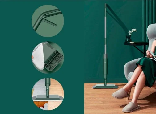 Фото: Швабра DEERMA Spray mop TB880 CN Green (TB880 Green) № 8 | KTC