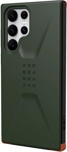 Чохол UAG for Samsung Galaxy S22 Ultra - Civilian Olive (21344D117272)