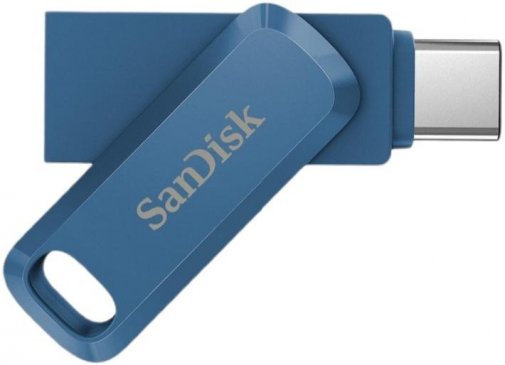  Флешка USB SanDisk Ultra Dual Drive Go OTG 32GB Navy Blue