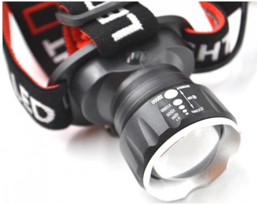 Налобний ліхтарик Bailong BL T20-P90 Black (3619)