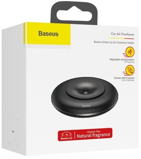 Автомобільний освіжувач повітря Baseus Vortex Car Air Freshener Black